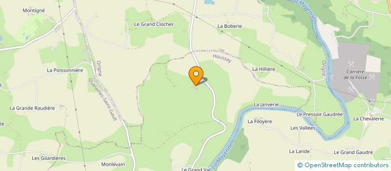 localisation de l'entreprise GROUPEMENT AGRICOLE D'EXPLOITATION EN COMMUN RECONNU DE LA BOUGRIE à SIMPLE