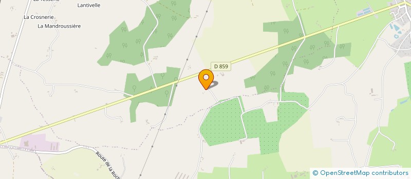 localisation de l'entreprise GROUPEMENT AGRICOLE D'EXPLOITATION EN COMMUN RECONNU DE LA CHATELLERIE  MORANNES SUR SARTHE-DAUMERAY