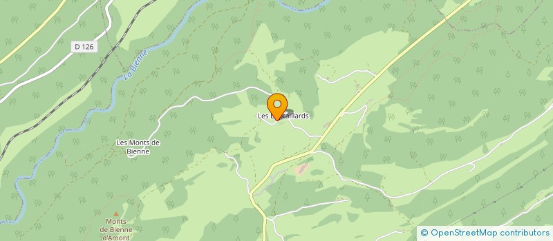localisation de l'entreprise GROUPEMENT AGRICOLE D'EXPLOITATION EN COMMUN RECONNU DE LA COMBE DES CHAMPS à LONGCHAUMOIS