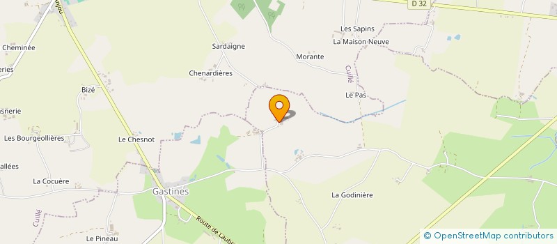 localisation de l'entreprise GROUPEMENT AGRICOLE D EXPLOITATION EN COMMUN RECONNU DE LA HOUSSAYE à LAUBRIERES