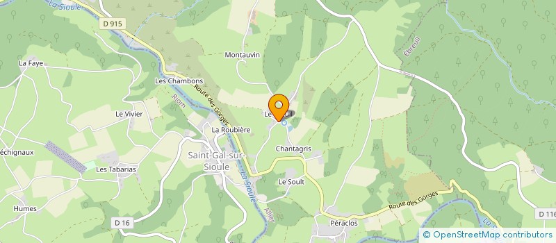 localisation de l'entreprise GROUPEMENT AGRICOLE D'EXPLOITATION EN COMMUN RECONNU DE LA LICORNE à CHOUVIGNY