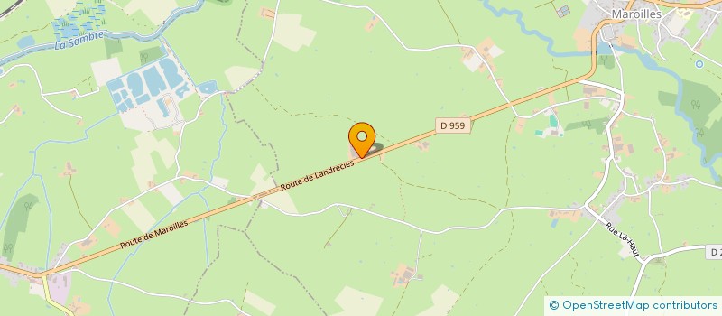 localisation de l'entreprise GROUPEMENT AGRICOLE D'EXPLOITATION EN COMMUN RECONNU DE LA PLAINE à FONTAINE-AU-BOIS