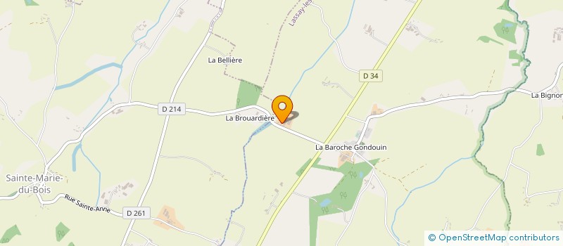 localisation de l'entreprise GROUPEMENT AGRICOLE D EXPLOITATION EN COMMUN RECONNU DE LA RETENUE à LASSAY-LES-CHATEAUX