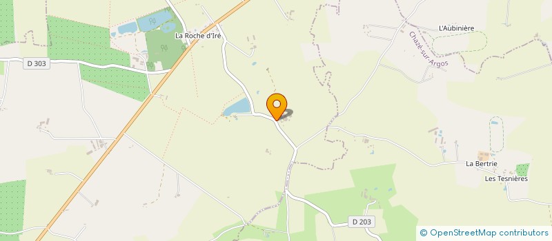 localisation de l'entreprise GROUPEMENT AGRICOLE D'EXPLOITATION EN COMMUN RECONNU DE LA TRIVELAIE  LOIRE