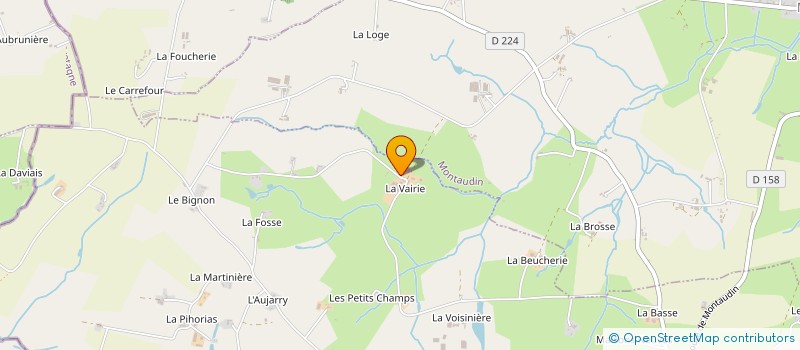 localisation de l'entreprise GROUPEMENT AGRICOLE D EXPLOITATION EN COMMUN RECONNU DE LA VAIRIE à LARCHAMP