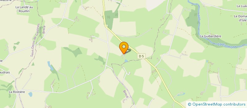 localisation de l'entreprise GROUPEMENT AGRICOLE D'EXPLOITATION EN COMMUN RECONNU DE LAUNAY  BRECE