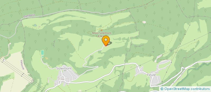 localisation de l'entreprise GROUPEMENT AGRICOLE D'EXPLOITATION EN COMMUN RECONNU DE MONTPREUVOIR à TERRES-DE-CHAUX (LES)