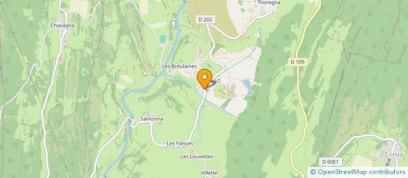 localisation de l'entreprise GROUPEMENT AGRICOLE D'EXPLOITATION EN COMMUN RECONNU DE VAUGRIGNEUSE à CORNOD