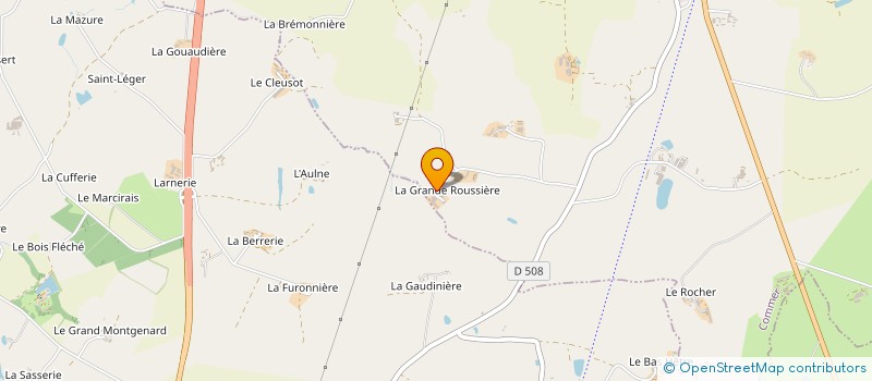 localisation de l'entreprise GROUPEMENT AGRICOLE D'EXPLOITATION EN COMMUN RECONNU DES BOUSSIERES à COMMER
