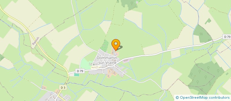 localisation de l'entreprise GROUPEMENT AGRICOLE D'EXPLOITATION EN COMMUN RECONNU DES DEUX FRENES  DOMMARTIN-SUR-VRAINE