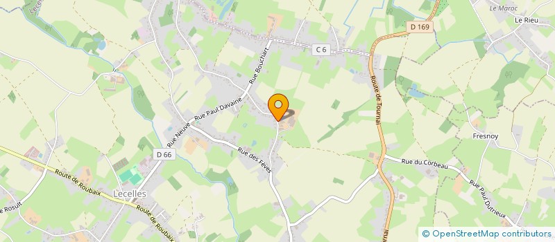 localisation de l'entreprise GROUPEMENT AGRICOLE D'EXPLOITATION EN COMMUN RECONNU DES EPECHES à LECELLES