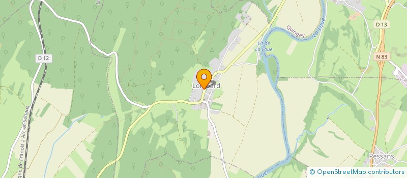 localisation de l'entreprise GROUPEMENT AGRICOLE D'EXPLOITATION EN COMMUN RECONNU DES FLEURS DE LYS  LOMBARD