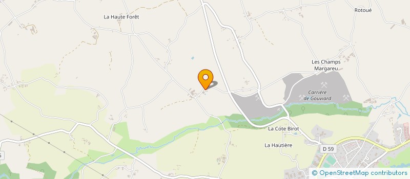 localisation de l'entreprise GROUPEMENT AGRICOLE D'EXPLOITATION EN COMMUN RECONNU DES FORTS DOUES à PLENEE-JUGON