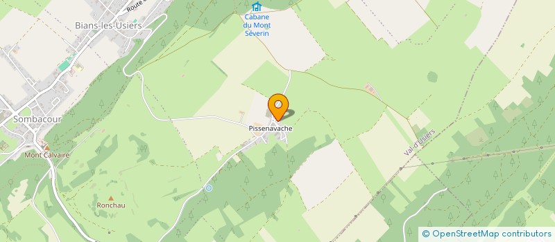 localisation de l'entreprise GROUPEMENT AGRICOLE D'EXPLOITATION EN COMMUN RECONNU DES GRANGES D'USIERS à VAL D'USIERS