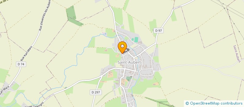 localisation de l'entreprise GROUPEMENT AGRICOLE D'EXPLOITATION EN COMMUN RECONNU DES NARCISSES à SAINT-AUBERT