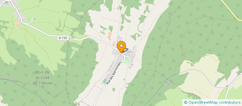 localisation de l'entreprise GROUPEMENT AGRICOLE D'EXPLOITATION EN COMMUN RECONNU DES ROCHETTES à VERGES