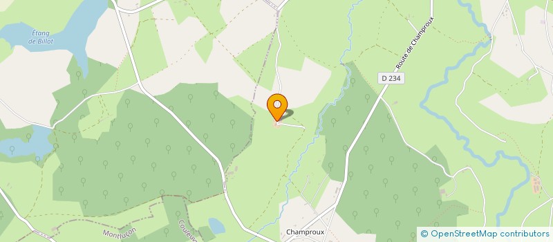 localisation de l'entreprise GROUPEMENT AGRICOLE D'EXPLOITATION EN COMMUN RECONNU DOUET à POUZY-MESANGY