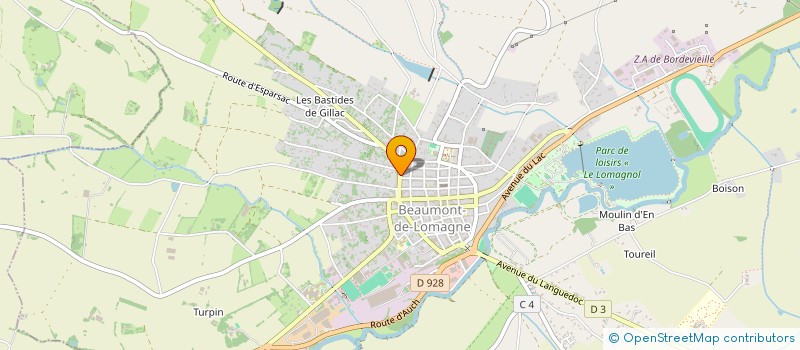 localisation de l'entreprise GROUPEMENT AGRICOLE D'EXPLOITATION EN COMMUN RECONNU DU BERDOULET à FAUDOAS