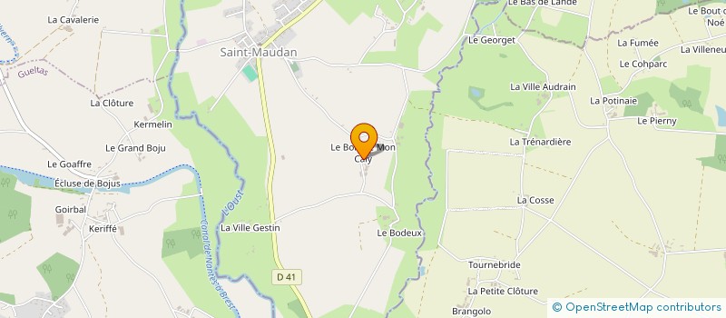 localisation de l'entreprise GROUPEMENT AGRICOLE D'EXPLOITATION EN COMMUN RECONNU DU BOIS MOGALY à SAINT-MAUDAN