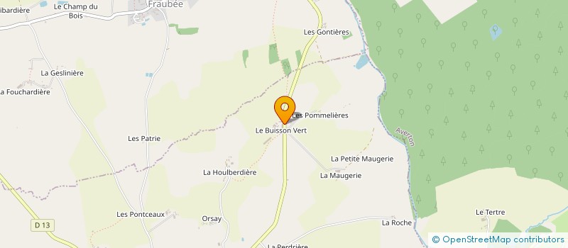 localisation de l'entreprise GROUPEMENT AGRICOLE D EXPLOITATION EN COMMUN RECONNU DU BUISSON VERT à VILLAINES-LA-JUHEL