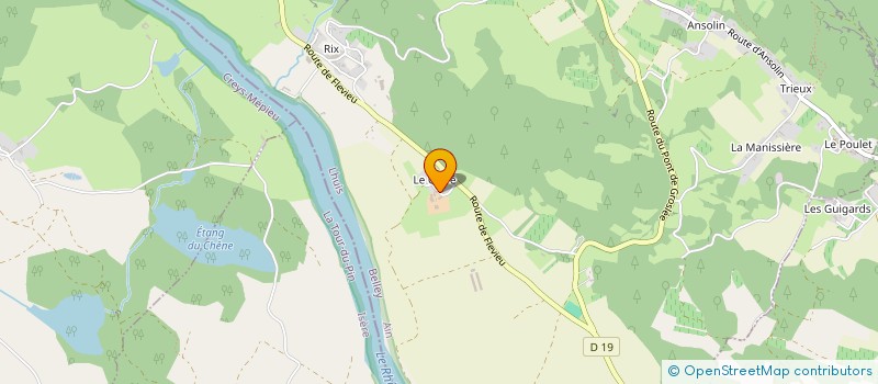 localisation de l'entreprise GROUPEMENT AGRICOLE D'EXPLOITATION EN COMMUN RECONNU DU CARRE  LHUIS