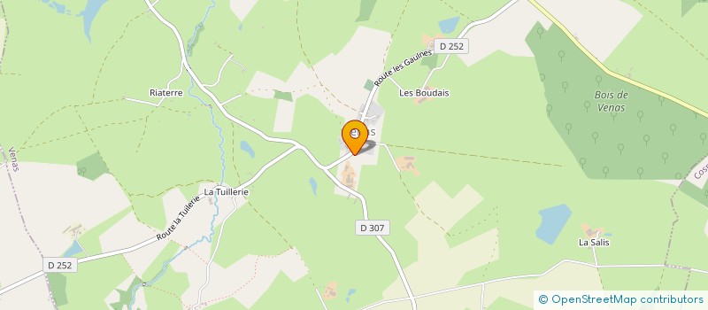 localisation de l'entreprise GROUPEMENT AGRICOLE D'EXPLOITATION EN COMMUN RECONNU DU DOMAINE D'EN BAS à VENAS