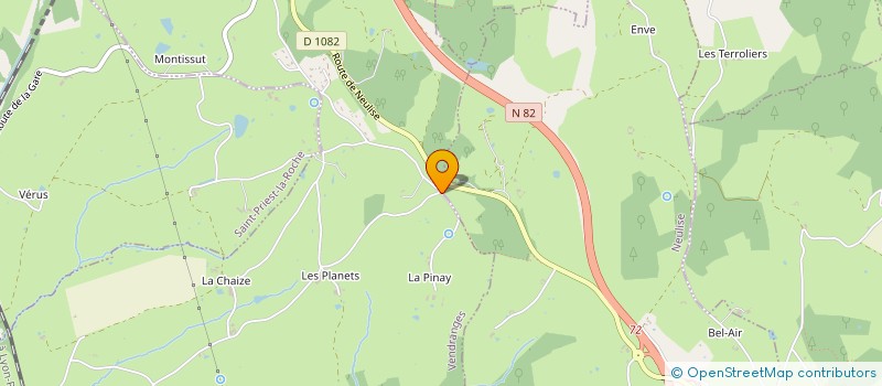 localisation de l'entreprise GROUPEMENT AGRICOLE D'EXPLOITATION EN COMMUN RECONNU DU DOMAINE D'EOLE  VENDRANGES