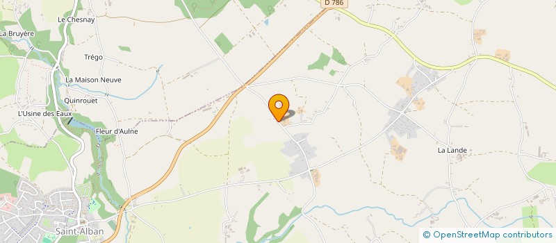 localisation de l'entreprise GROUPEMENT AGRICOLE D'EXPLOITATION EN COMMUN RECONNU DU MILLE MOTTE à SAINT-ALBAN