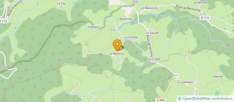 localisation de l'entreprise GROUPEMENT AGRICOLE D'EXPLOITATION EN COMMUN RECONNU DU PAYS HAUT à BARD