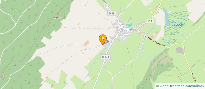 localisation de l'entreprise GROUPEMENT AGRICOLE D'EXPLOITATION EN COMMUN RECONNU DU PERCHET à BOUJAILLES