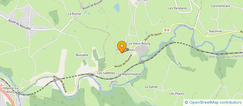 localisation de l'entreprise GROUPEMENT AGRICOLE D'EXPLOITATION EN COMMUN RECONNU DU PETIT FROMAGE à PRADINES