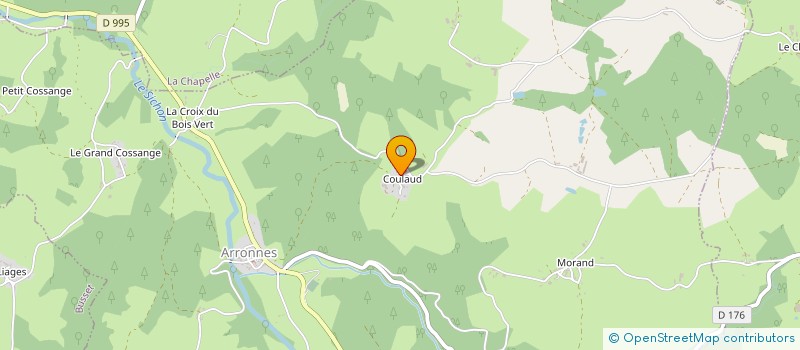 localisation de l'entreprise GROUPEMENT AGRICOLE D'EXPLOITATION EN COMMUN RECONNU DU RE RONCIATS à ARRONNES