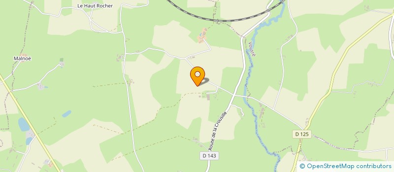 localisation de l'entreprise GROUPEMENT AGRICOLE D'EXPLOITATION EN COMMUN RECONNU DU REVE à SAINTE-SUZANNE-ET-CHAMMES