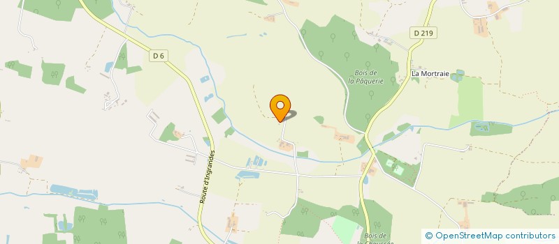 localisation de l'entreprise GROUPEMENT AGRICOLE D'EXPLOITATION EN COMMUN RECONNU DU RODOIR à ERDRE-EN-ANJOU