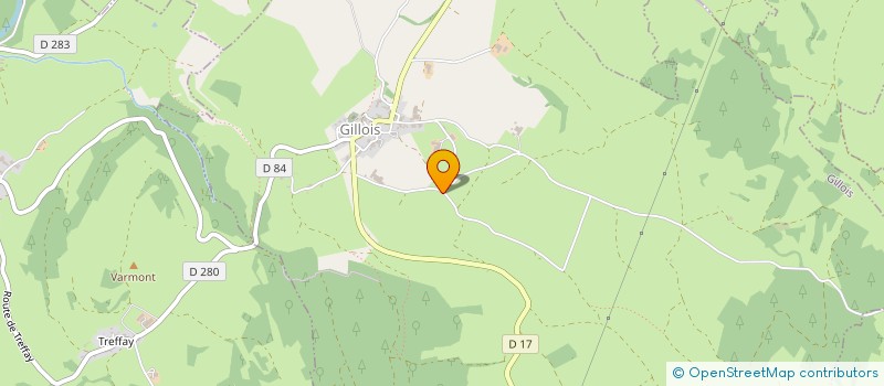 localisation de l'entreprise GROUPEMENT AGRICOLE D'EXPLOITATION EN COMMUN RECONNU DU SAUGIE à GILLOIS