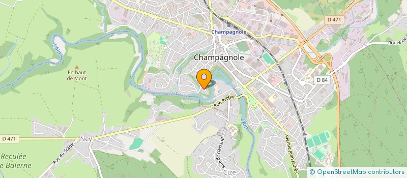 localisation de l'entreprise GROUPEMENT AGRICOLE D'EXPLOITATION EN COMMUN RECONNU DU TAMBEAU à CROTENAY