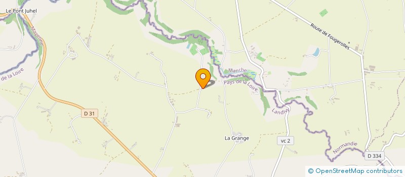localisation de l'entreprise GROUPEMENT AGRICOLE D'EXPLOITATION EN COMMUN RECONNU DU TERTRE à DESERTINES