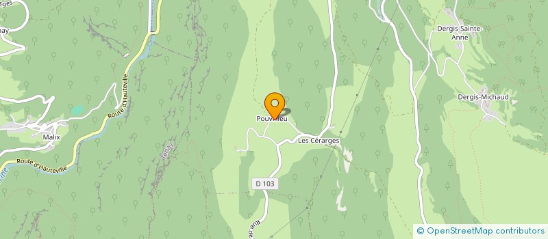 localisation de l'entreprise GROUPEMENT AGRICOLE D'EXPLOITATION EN COMMUN RECONNU FERME DE PHILEO à PLATEAU D'HAUTEVILLE