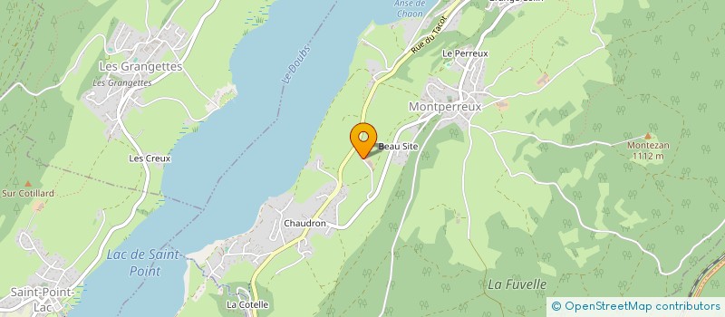 localisation de l'entreprise GROUPEMENT AGRICOLE D'EXPLOITATION EN COMMUN RECONNU GAGELIN à MONTPERREUX