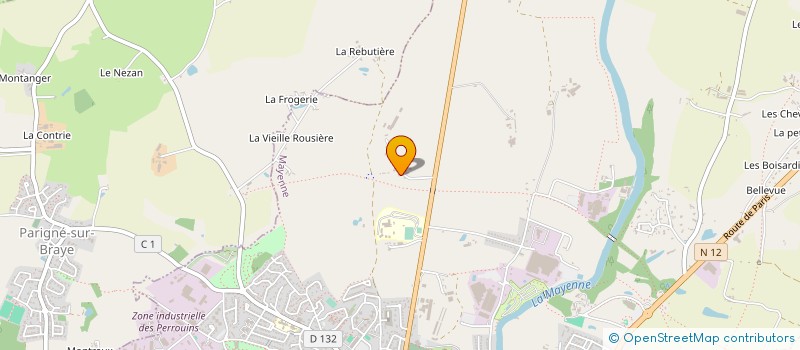 localisation de l'entreprise GROUPEMENT AGRICOLE D EXPLOITATION EN COMMUN RECONNU GALLIENNE à MAYENNE