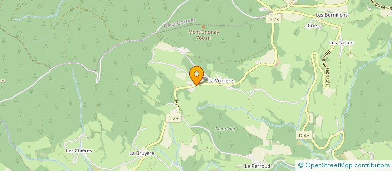 localisation de l'entreprise GROUPEMENT AGRICOLE D'EXPLOITATION EN COMMUN RECONNU GEOFFRAY PERE ET FILS à LES ARDILLATS
