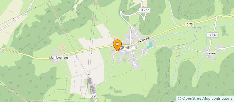 localisation de l'entreprise GROUPEMENT AGRICOLE D'EXPLOITATION EN COMMUN RECONNU GUEZ à DAMBELIN