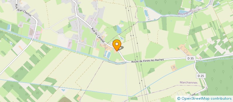 localisation de l'entreprise GROUPEMENT AGRICOLE D'EXPLOITATION EN COMMUN RECONNU JANSSEN à MARCHIENNES