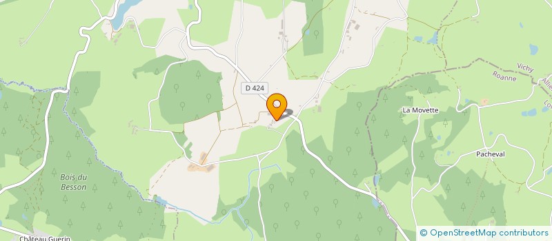 localisation de l'entreprise GROUPEMENT AGRICOLE D'EXPLOITATION EN COMMUN RECONNU JONIER  ISSERPENT