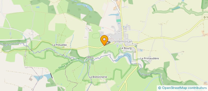 localisation de l'entreprise GROUPEMENT AGRICOLE D'EXPLOITATION EN COMMUN RECONNU LA CROIX EN HERBE  SAINT-CLEMENT-DE-LA-PLACE