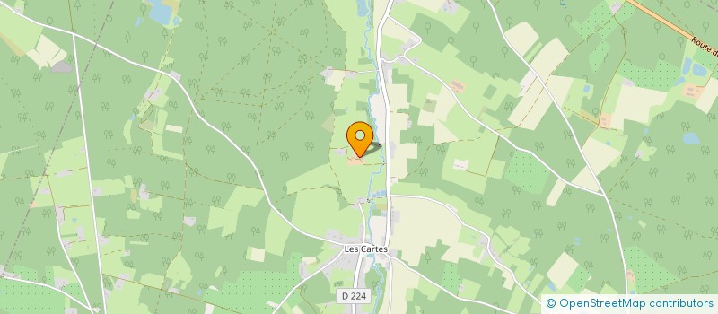 localisation de l'entreprise GROUPEMENT AGRICOLE D EXPLOITATION EN COMMUN RECONNU LA DRONNIERE à THOREE LES PINS