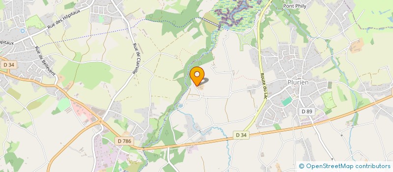 localisation de l'entreprise GROUPEMENT AGRICOLE D'EXPLOITATION EN COMMUN RECONNU LA HAUTE VILLE à FREHEL