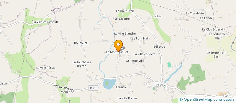 localisation de l'entreprise GROUPEMENT AGRICOLE D'EXPLOITATION EN COMMUN RECONNU LA MOTTE JUGUET à TREBRY