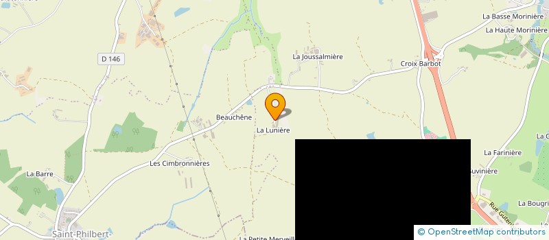 localisation de l'entreprise GROUPEMENT AGRICOLE D'EXPLOITATION EN COMMUN RECONNU LA NORMANDE à BEAUPREAU-EN-MAUGES