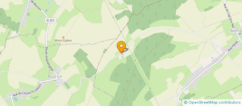 localisation de l'entreprise GROUPEMENT AGRICOLE D'EXPLOITATION EN COMMUN RECONNU LA VALLEE MADAME à ALEMBON